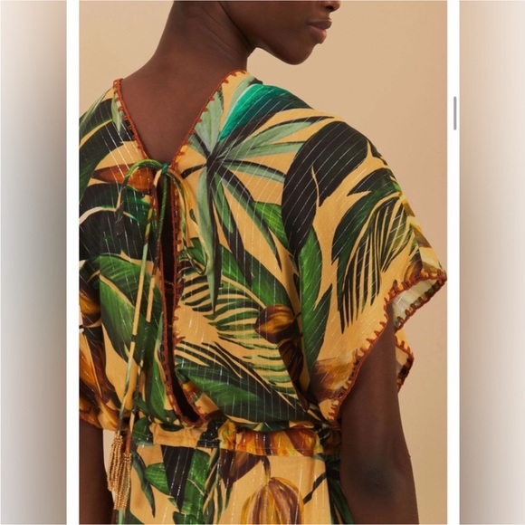 Farm Rio: Bananart jumpsuit - Picture 2 of 11